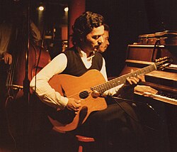 Fapy Lafertin on stage at the Pizza Express, London, 1983