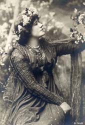 As Guinevere in King Arthur (1895) by Burne-Jones.