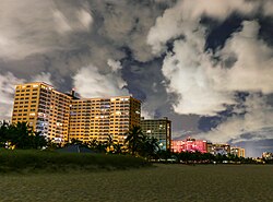 Coastline of Pompano Beach