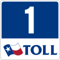 State Highway Loop 1 marker