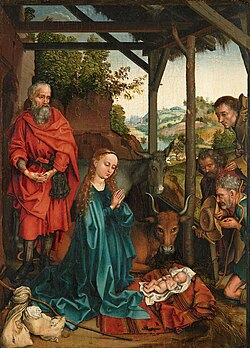 The Nativity of Christ with the Adoration of the Shepherds, Martin Schongauer, 1475–1480