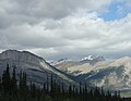 Howse Pass from below