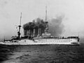 SMS Scharnhorst with pole masts (photographed in 1907)