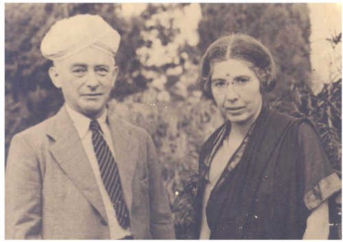 Max Born and Hedi Born in Bangalore, 1935–36