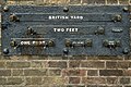 A set of Imperial length gauges at Greenwich Royal Observatory by Troughton & Simms.
