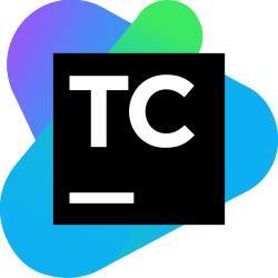 Logo of JetBrains' TeamCity continuous integration and delivery server.