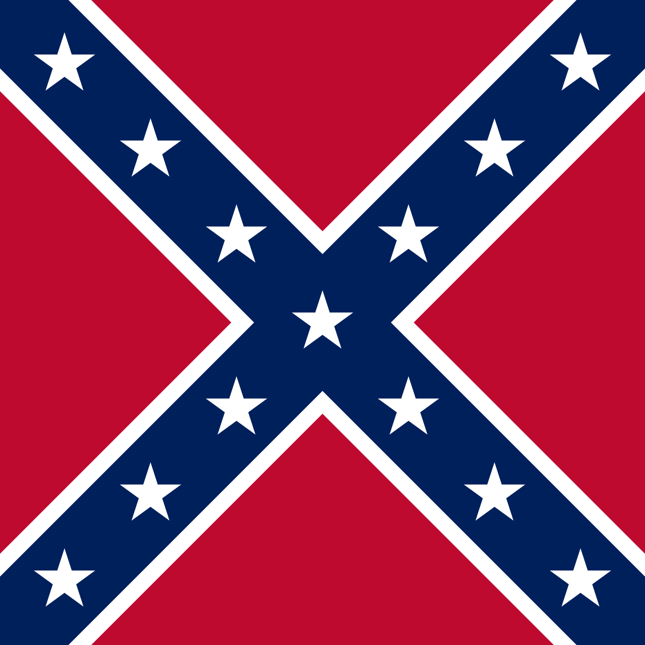 Battle flag of the Confederate States of America (1-1).svg