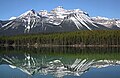 Mount Niblock reflected in Lake Herbert