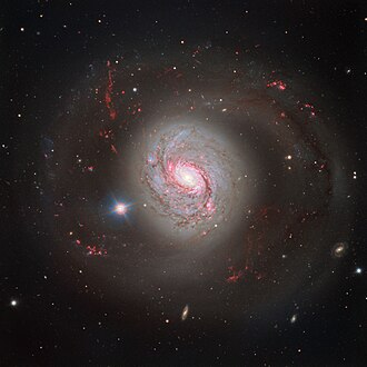 M77 imaged by ESO's VLT.[31]