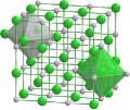 Sodium chloride crystal structure
