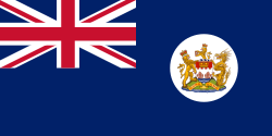 The flag of Hong Kong (1959–1997)