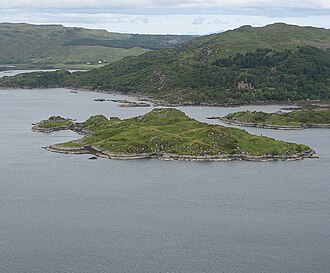 Risga seen from Càrna