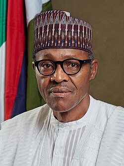 Head shot of Buhari