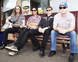 Leadfinger at Balgownie Chip Shop in 2011