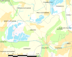 Location of Jablines
