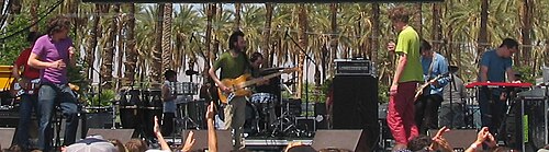 !!! performing at Coachella