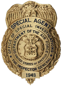 Office of Special Investigations special agent badge[2]