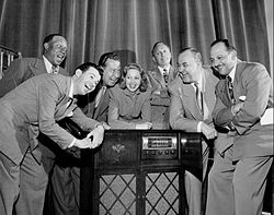 Radio programs such as The Jack Benny Program, The Lone Ranger, The Shadow, Fibber McGee and Molly, and Suspense dominated American entertainment and became iconic examples of the Golden Age of Radio.