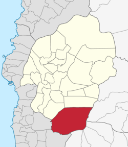 Map of Abra with Tubo highlighted