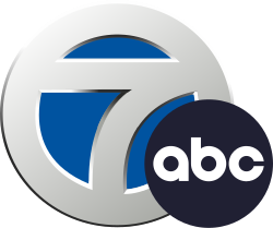WXYZ-TV logo in Detroit, Michigan. Buffalo ABC affiliate, WKBW-TV, used a similar logo from September 2014 to December 2021.