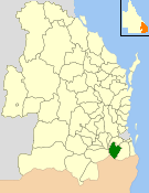 Location within Queensland