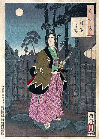 By Yoshitoshi from his 100 Aspects of the Moon, c. 1890
