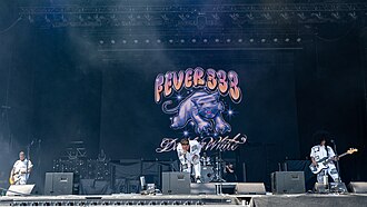 Fever 333 performing at Rock im Park 2023