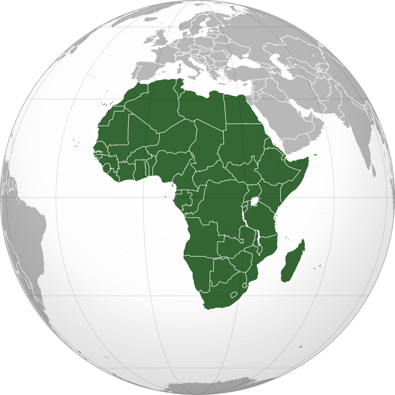 Africa (orthographic projection).svg