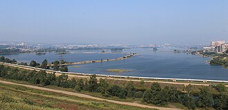 Irkutsk panorama from the dam