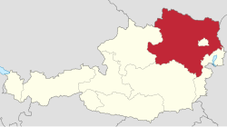 Location of Lower Austria