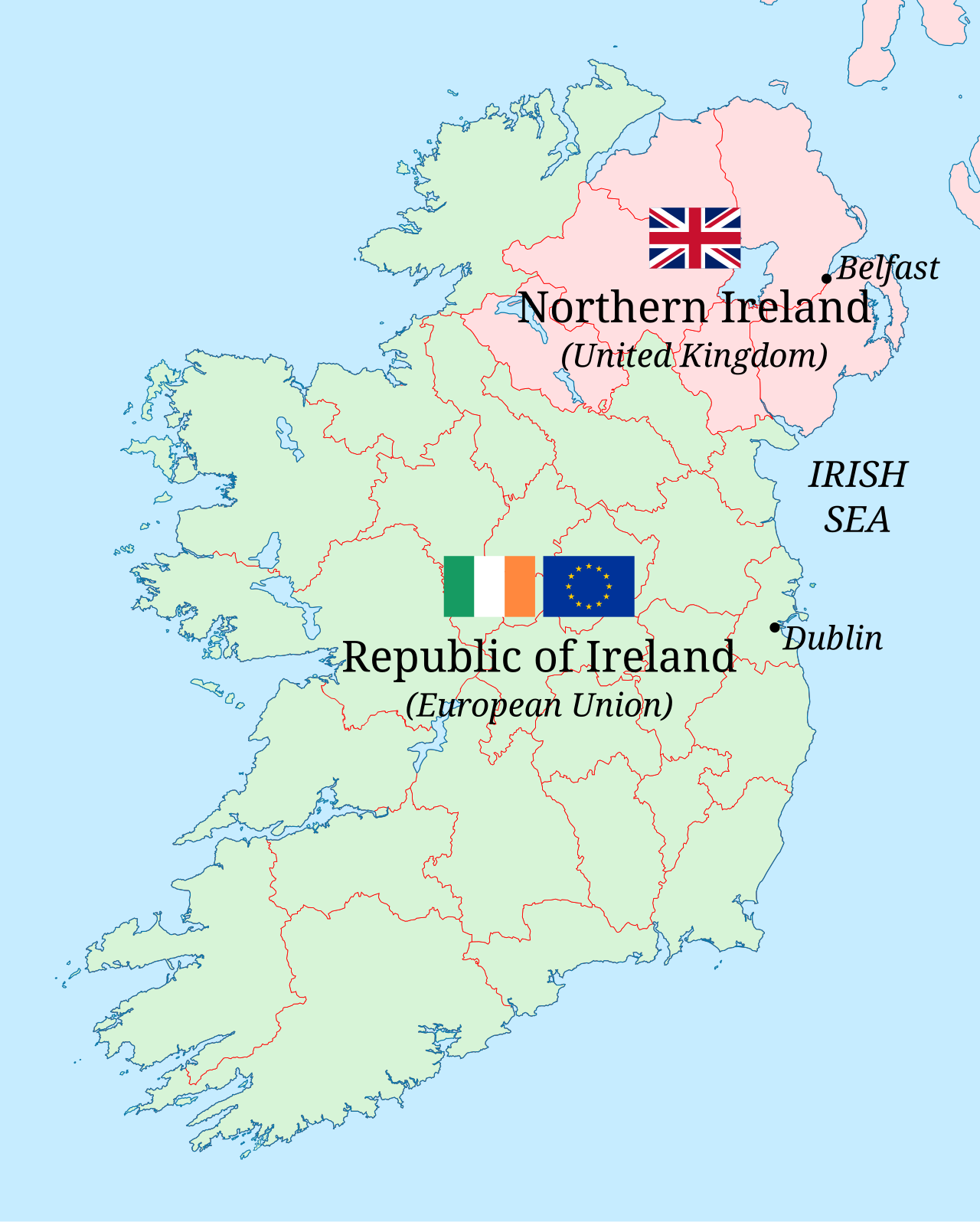 British–European Union frontier in Ireland.svg