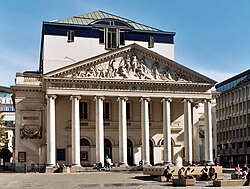 Royal Theatre of La Monnaie in Brussels, Belgium