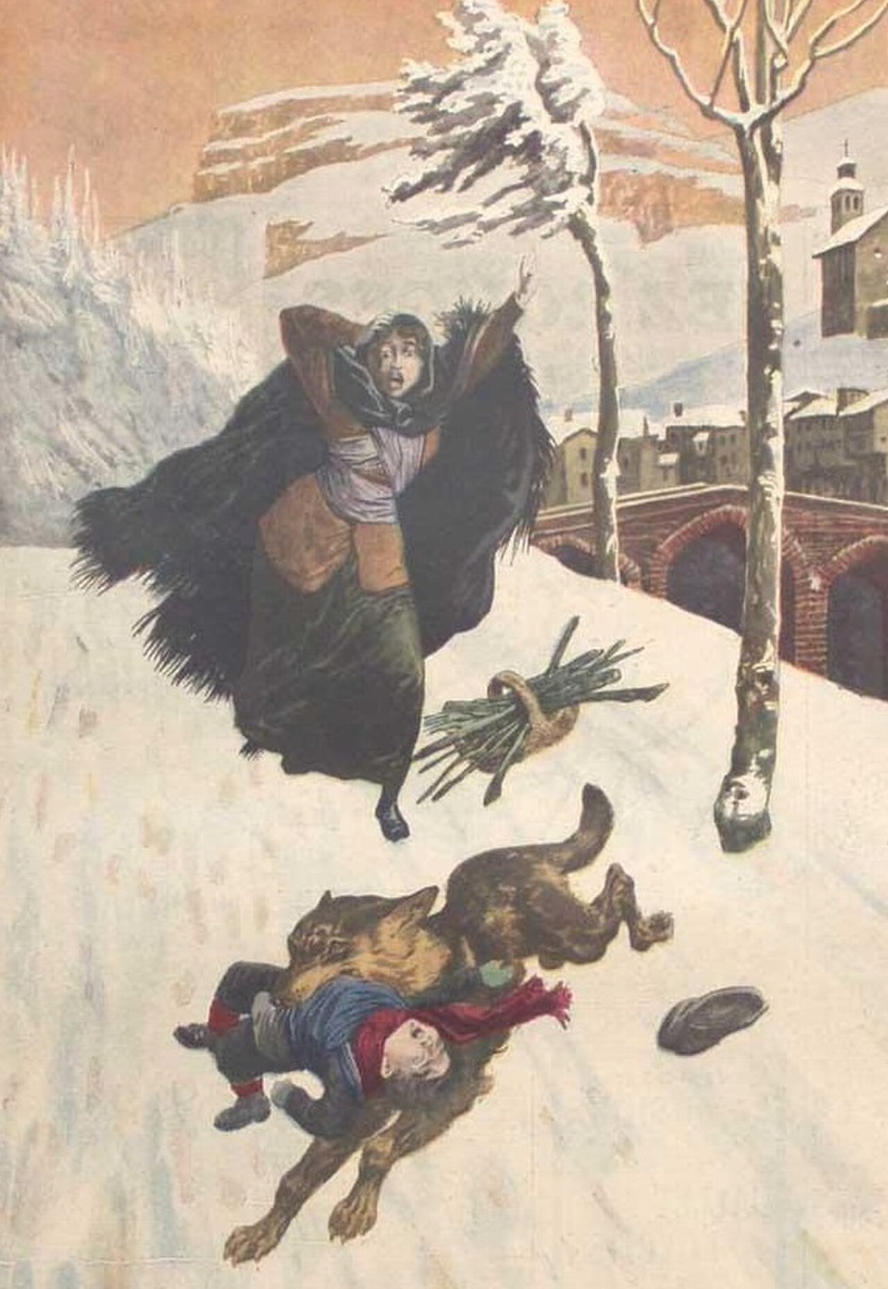 Petit Journal Janvier 25 1914 Loup & Enfant.jpg