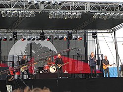 MercyMe in concert in 2012. The Hurt & The Healer