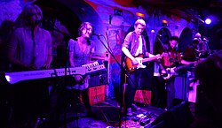 Shrag at the Shacklewell Arms in 2012.