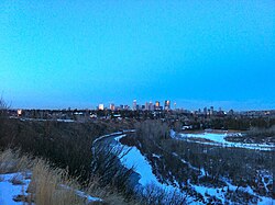 View of downtown from the Altadore area