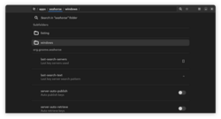 dconf editor