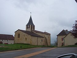 The church in Versaugues