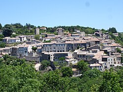 A general view of Saissac
