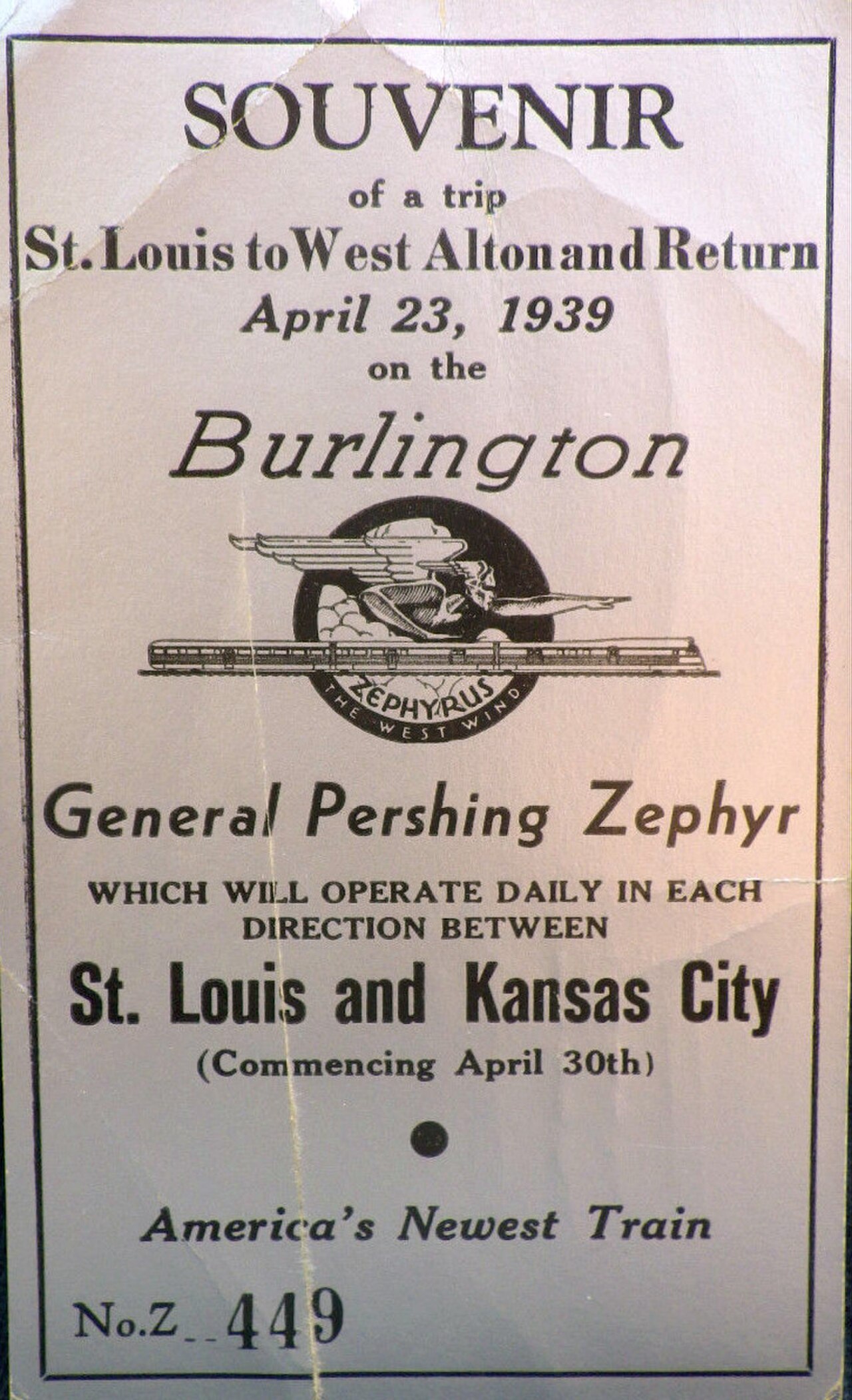 General Pershing Zephyr trial run ticket 1939.JPG