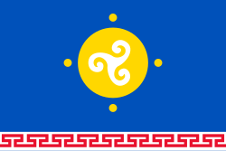 Flag of Ust-Orda Buryat Okrug