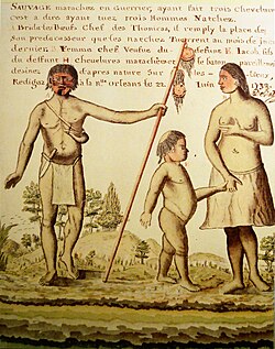 Sauvage matachez en Guerrier (1732), by Alexandre de Batz