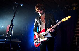 Thom Donovan performing with Lapush at the Duck Room in St. Louis, MO, 2008.