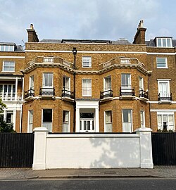 Mick Jagger's House in Richmond, UK