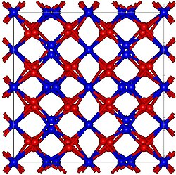Erbium oxide crystal structure