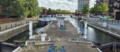 Tottenham Lock in 2024 after the area's redevelopment.