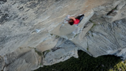 Alex Honnold during his 2017 free solo of El Capitan