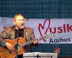 Rasmus Lyberth. A concert during the Tall Ships' Races in Aarhus, July 4. 2013[1]
