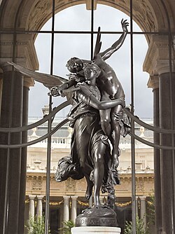 Gloria Victis, by Antonin Mercié, 1874, bronze, Petit Palais, Paris[96]
