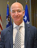 Jeff Bezos 2018, 2017, 2014, 2009, and 2008 (Finalist in 2021, 2020, 2019, 2016, 2015, 2013, and 2012)